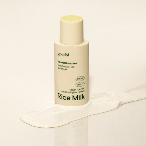Crème Solaire Hydratante au Lait de Riz Vegan 50ml