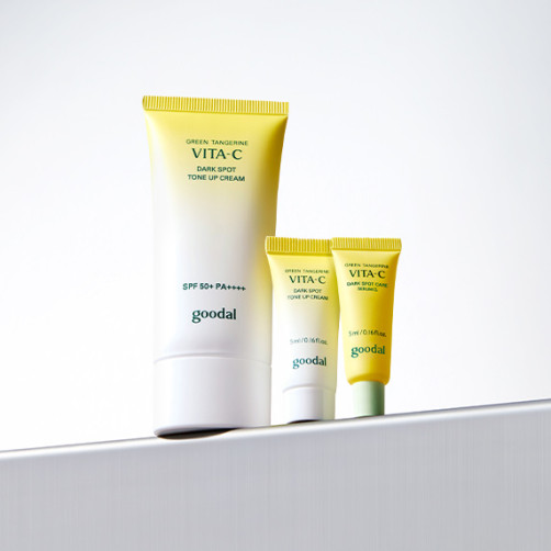 Green tangerine Vita C blemish tone-up cream special (50ml+5ml+serum 5ml)