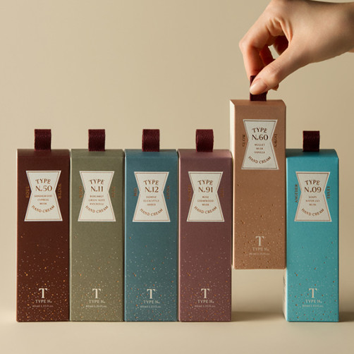 TYPE No. Hand cream (main product + functional mini handshield)