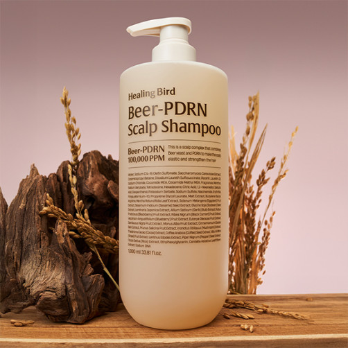 힐링버드 비어 피디알엔 탈모 샴푸 1000ml