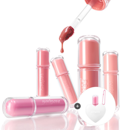 Mood glow tint (gift) heart potion holder key ring