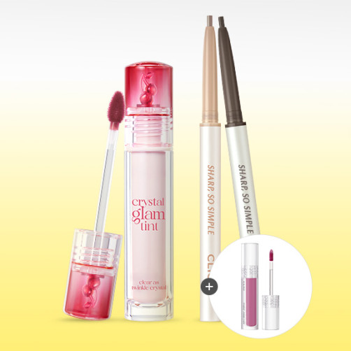 Crystal Glam Tint + So Simple Pencil Liner 2EA Water Soda Tint